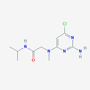 2-((2-Amino-6-chloropyrimidin-4-yl)(methyl)amino)-N-isopropylacetamide