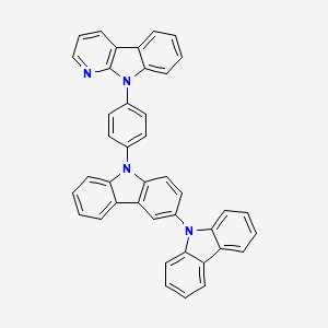 9-(4-(9H-Pyrido[2,3-b]indol-9-yl)phenyl)-9H-3,9'-bicarbazole