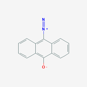 B155377 10-Diazonioanthracen-9-olate CAS No. 1705-82-4