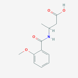 3-(2-Methoxybenzamido)butanoic acid