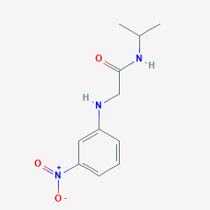 n-Isopropyl-2-((3-nitrophenyl)amino)acetamide