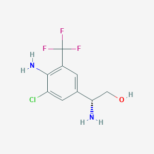 (R)-2-Amino-2-(4-amino-3-chloro-5-(trifluoromethyl)phenyl)ethanol