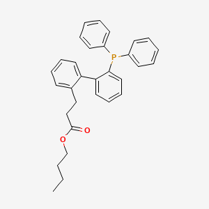 Butyl 3-(2'-(diphenylphosphanyl)-[1,1'-biphenyl]-2-yl)propanoate