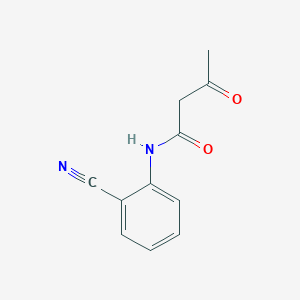 N-(2-cyanophenyl)-3-oxobutanamide