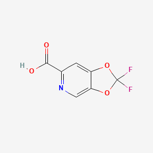 2,2-Difluoro-[1,3]dioxolo[4,5-c]pyridine-6-carboxylic acid