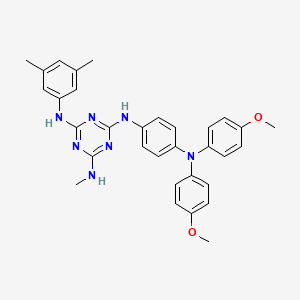 molecular formula C32H33N7O2 B15537888 gTPA2-OMe 