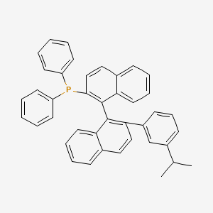 (2'-(3-Isopropylphenyl)-[1,1'-binaphthalen]-2-yl)diphenylphosphane