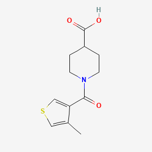 1-(4-Methylthiophene-3-carbonyl)piperidine-4-carboxylic acid