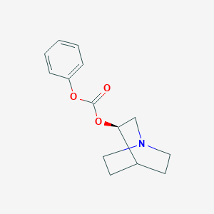 (R)-Phenyl quinuclidin-3-yl carbonate