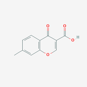 7-Methyl-4-oxo-4H-chromene-3-carboxylic acid