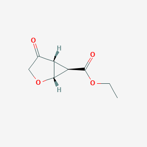 rel-Ethyl (1R,5R,6R)-4-oxo-2-oxabicyclo[3.1.0]hexane-6-carboxylate