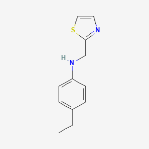 4-Ethyl-N-(thiazol-2-ylmethyl)aniline