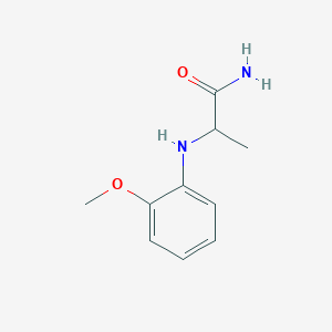 2-((2-Methoxyphenyl)amino)propanamide