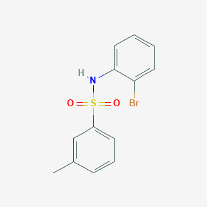 N-(2-bromophenyl)-3-methylbenzenesulfonamide