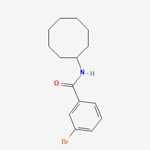 3-bromo-N-cyclooctylbenzamide