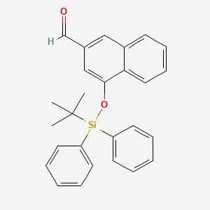 4-((tert-Butyldiphenylsilyl)oxy)-2-naphthaldehyde