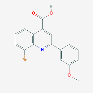 8-bromo-2-(3-methoxyphenyl)quinoline-4-carboxylic Acid