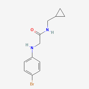 2-((4-Bromophenyl)amino)-N-(cyclopropylmethyl)acetamide