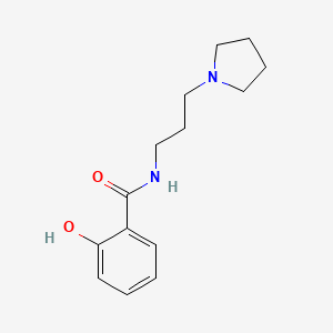 2-Hydroxy-N-(3-(pyrrolidin-1-yl)propyl)benzamide