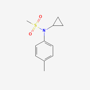 n-Cyclopropyl-N-(p-tolyl)methanesulfonamide