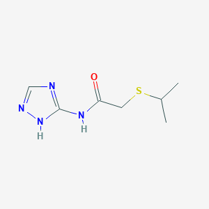 2-(Isopropylthio)-N-(1h-1,2,4-triazol-5-yl)acetamide