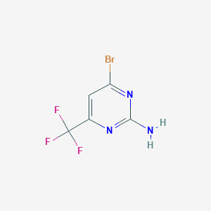 4-Bromo-6-(trifluoromethyl)pyrimidin-2-amine