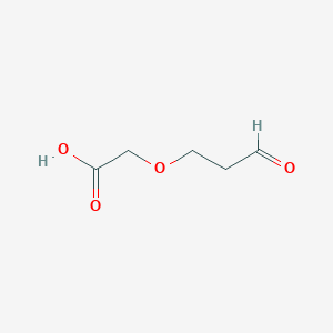 2-(3-Oxopropoxy)acetic acid