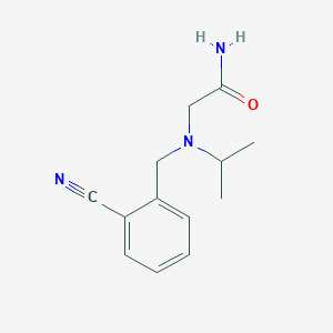 2-((2-Cyanobenzyl)(isopropyl)amino)acetamide