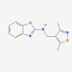 n-((3,5-Dimethylisoxazol-4-yl)methyl)benzo[d]oxazol-2-amine