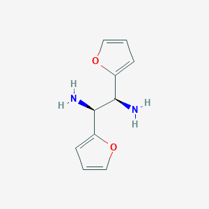 (1S,2S)-1,2-di(furan-2-yl)ethane-1,2-diamine