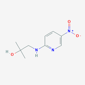 2-Methyl-1-((5-nitropyridin-2-yl)amino)propan-2-ol