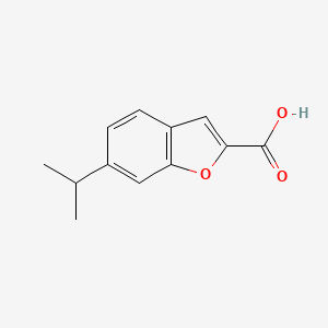 6-Isopropylbenzofuran-2-carboxylic acid