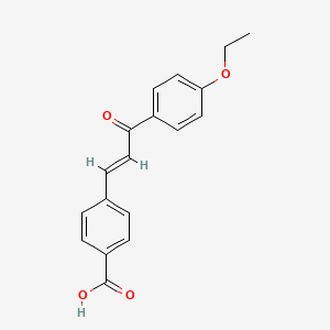 (E)-4-(3-(4-Ethoxyphenyl)-3-oxoprop-1-en-1-yl)benzoic acid