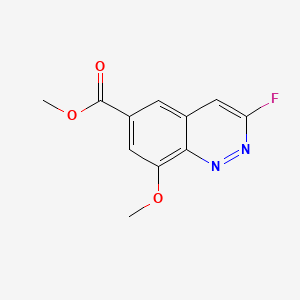 Methyl 3-fluoro-8-methoxycinnoline-6-carboxylate