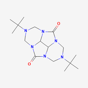 2,6-di-tert-butylhexahydro-1H,5H-2,3a,4a,6,7a,8a-hexaazacyclopenta[def]fluorene-4,8-dione