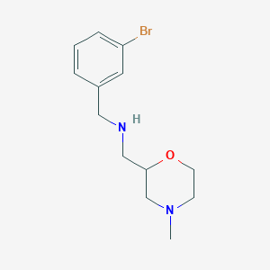 n-(3-Bromobenzyl)-1-(4-methylmorpholin-2-yl)methanamine