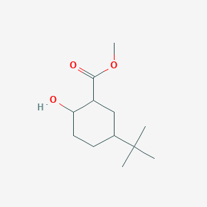 Methyl 5-(tert-butyl)-2-hydroxycyclohexane-1-carboxylate