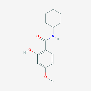 N-cyclohexyl-2-hydroxy-4-methoxybenzamide