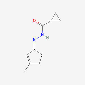 N'-(3-methylcyclopent-2-en-1-ylidene)cyclopropanecarbohydrazide