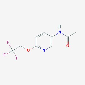 n-(6-(2,2,2-Trifluoroethoxy)pyridin-3-yl)acetamide