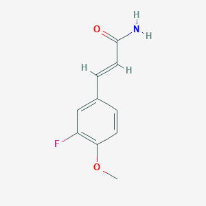 3-(3-Fluoro-4-methoxyphenyl)acrylamide