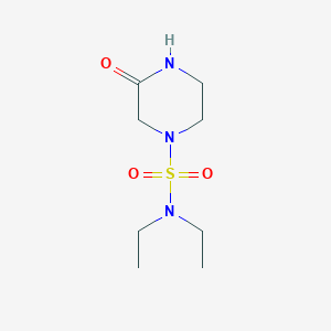 N,N-diethyl-3-oxopiperazine-1-sulfonamide