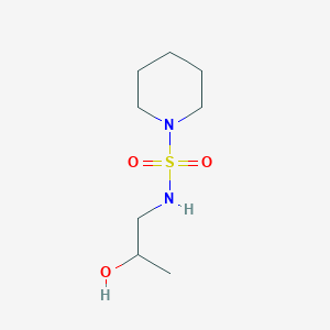 N-(2-hydroxypropyl)piperidine-1-sulfonamide