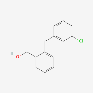 (2-(3-Chlorobenzyl)phenyl)methanol