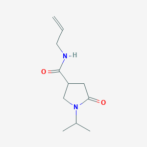 n-Allyl-1-isopropyl-5-oxopyrrolidine-3-carboxamide