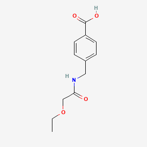 4-((2-Ethoxyacetamido)methyl)benzoic acid