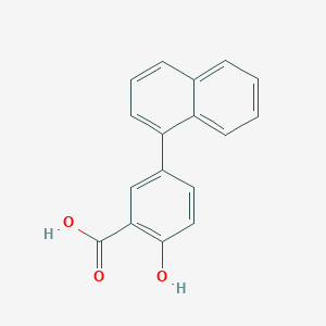 2-Hydroxy-5-(naphthalen-1-yl)benzoic acid