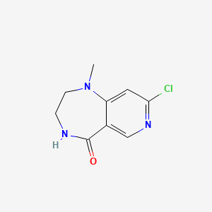 8-Chloro-1-methyl-3,4-dihydro-1H-pyrido[4,3-e][1,4]diazepin-5(2H)-one