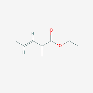 B155405 ethyl (E)-2-methylpent-3-enoate CAS No. 1617-23-8