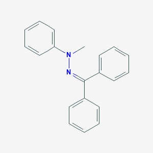 B155415 N-(benzhydrylideneamino)-N-methylaniline CAS No. 1665-83-4